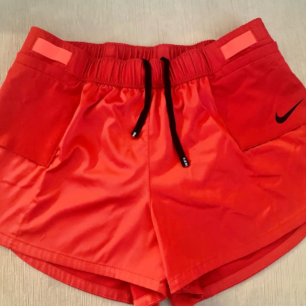 Nike Silky Red Shorts Size Medium